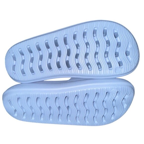 Billabong Blue Platform Slides Size 10 Chunky Cushioned Beach Pool Sandals New - Picture 7 of 8